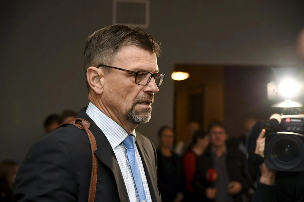 Matti Nissinen tuomittiin joulukuussa tahallisesta virkavelvollisuuden rikkomisesta 40 päiväsakkoon. LEHTIKUVA / MARKKU ULANDER