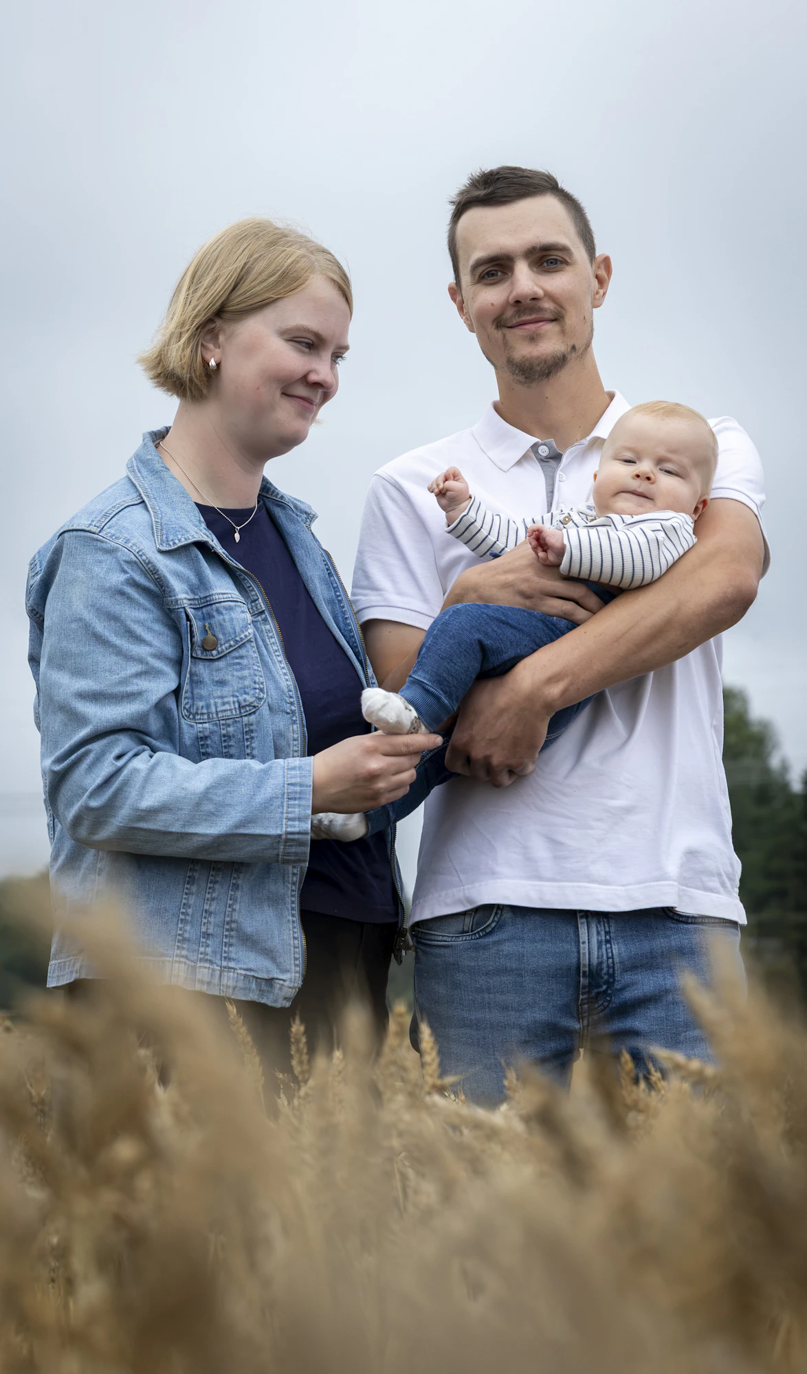 Eerikin ristiäiset pidettiin perhepiirissä Koivulan tilalla. Kasteen toimitti tuttu pappi.