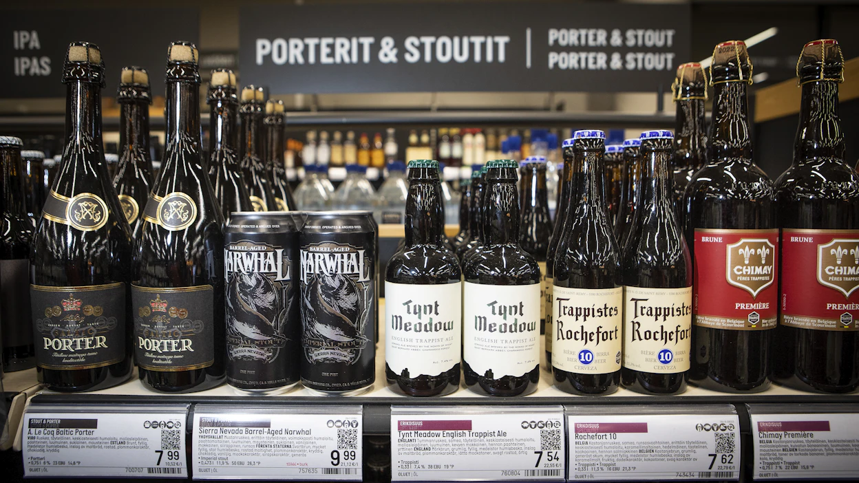 Porter-oluita, luostarityylisiä trappisteja, stouteja, vahvaa belgialaista luostariolutta. Tarjontaa Alkon hyllyssä on moneen makuun.