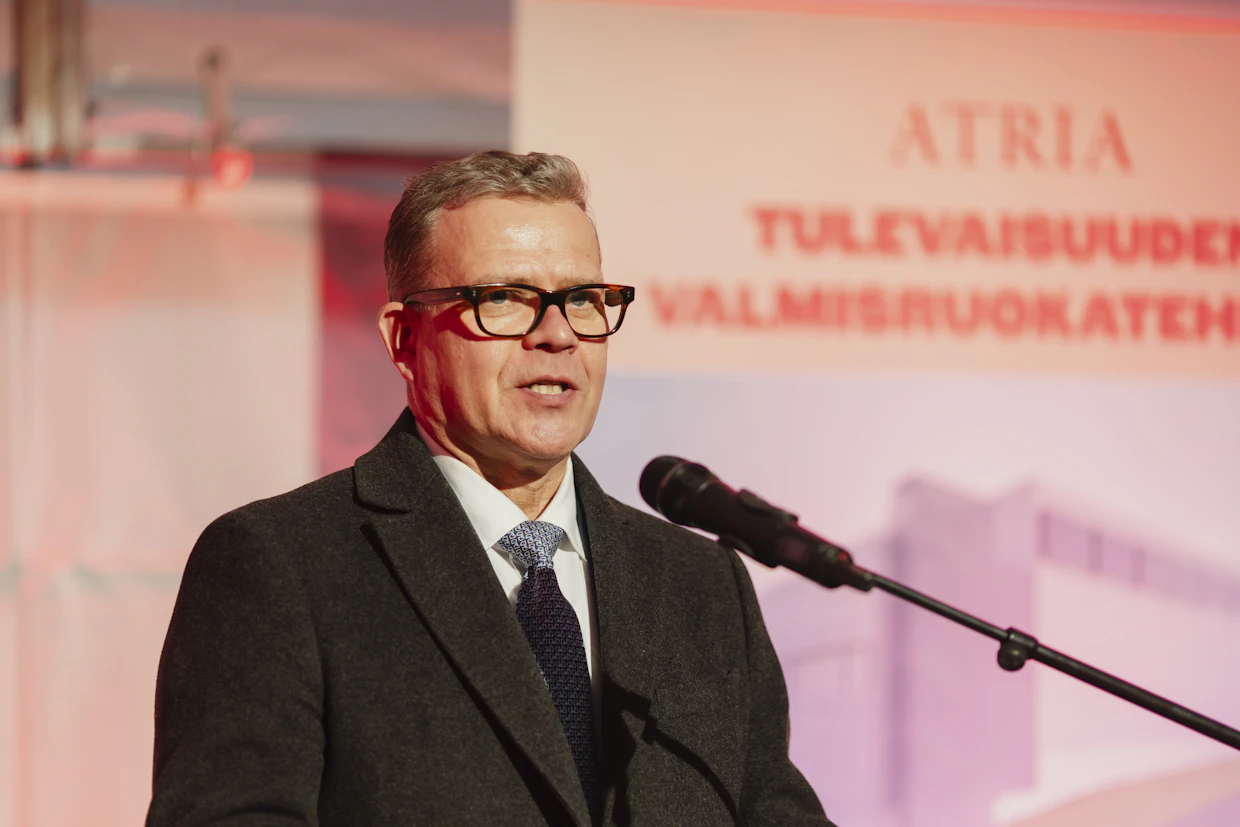 Ruokaviennissä on iso potentiaali, sanoi Petteri Orpo puheessaan.