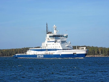 Jäänmurtaja Otso seilasi helmikuussa kohti Helsinkiä