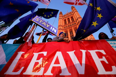 Brittiparlamentti torjui eilen pääministeri Boris Johnsonin esityksen viedä brexit-lakipaketti läpi parlamentista pika-aikataululla. Lehtikuva/AFP