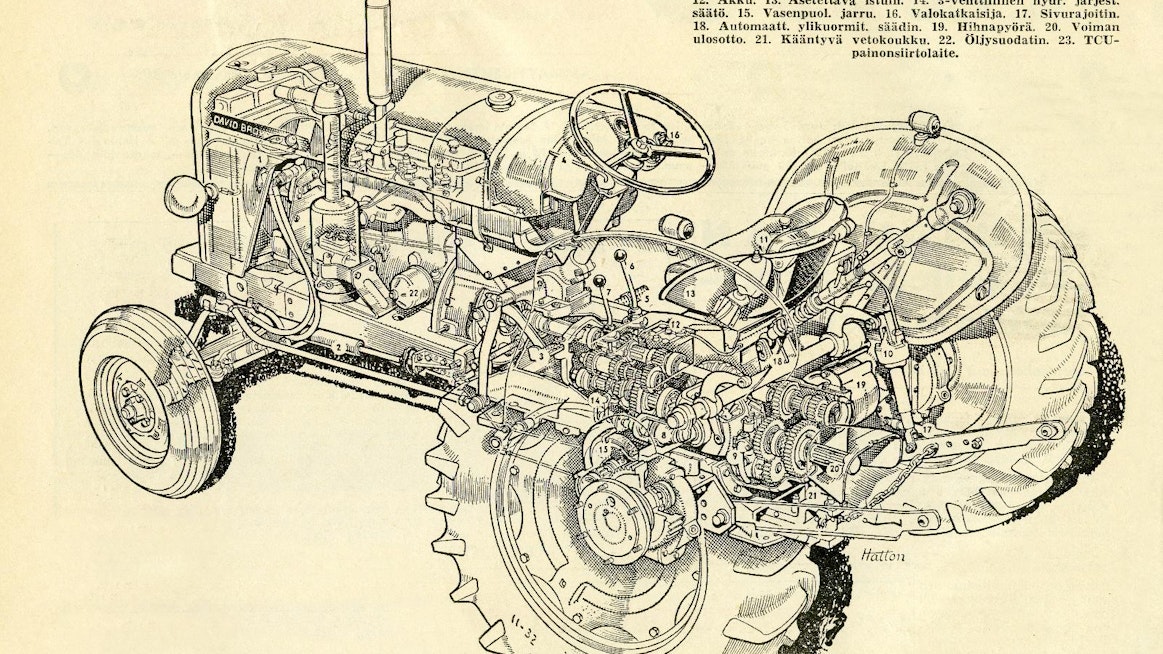 Koneviesti esitteli uuden David Brown 950 -traktorimallin maaliskuussa 1959. Uutukainen sai huomattavasti tilaa lehdestä. Artikkelissa pystyttiin kertomaan lähinnä teknisiä tietoja, sillä koeajoon ei vielä tässä vaiheessa ollut mahdollisuutta.
