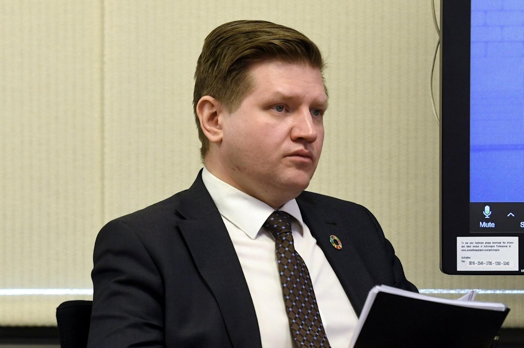 Ryhmää johtaa pääministeri Sanna Marinin valtiosihteeri Mikko Koskinen. LEHTIKUVA / Vesa Moilanen