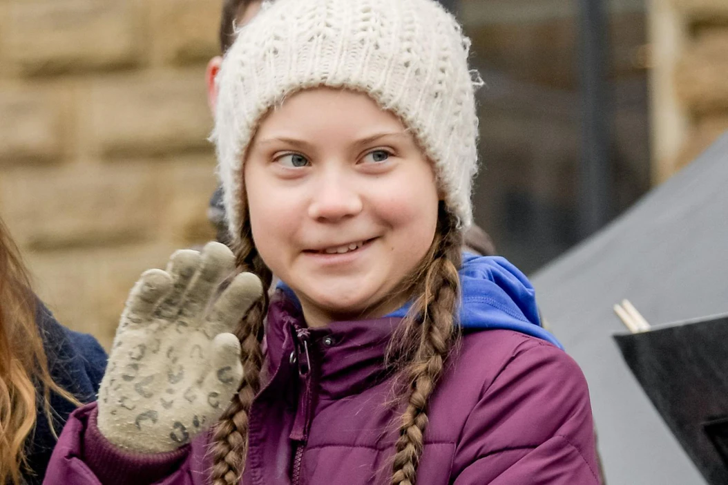 Greta Thunberg aloitti elokuussa Ruotsin valiopäivätalon edessä mielenosoituksen ilmaston puolesta. Sen jälkeen hänestä on tullut maailmanlaajuinen julkkis. LEHTIKUVA/AFP