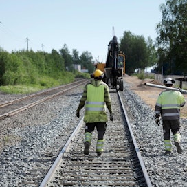 Junaratojen korjaamiseen on tulossa hallitukselta lähes 40 miljoonaa euroa.
