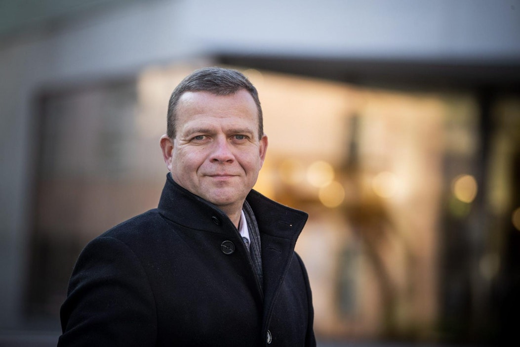 Kokoomuksen Petteri Orpo ansaitsi puolueiden puheenjohtajista eniten. LEHTIKUVA / Roni Lehti