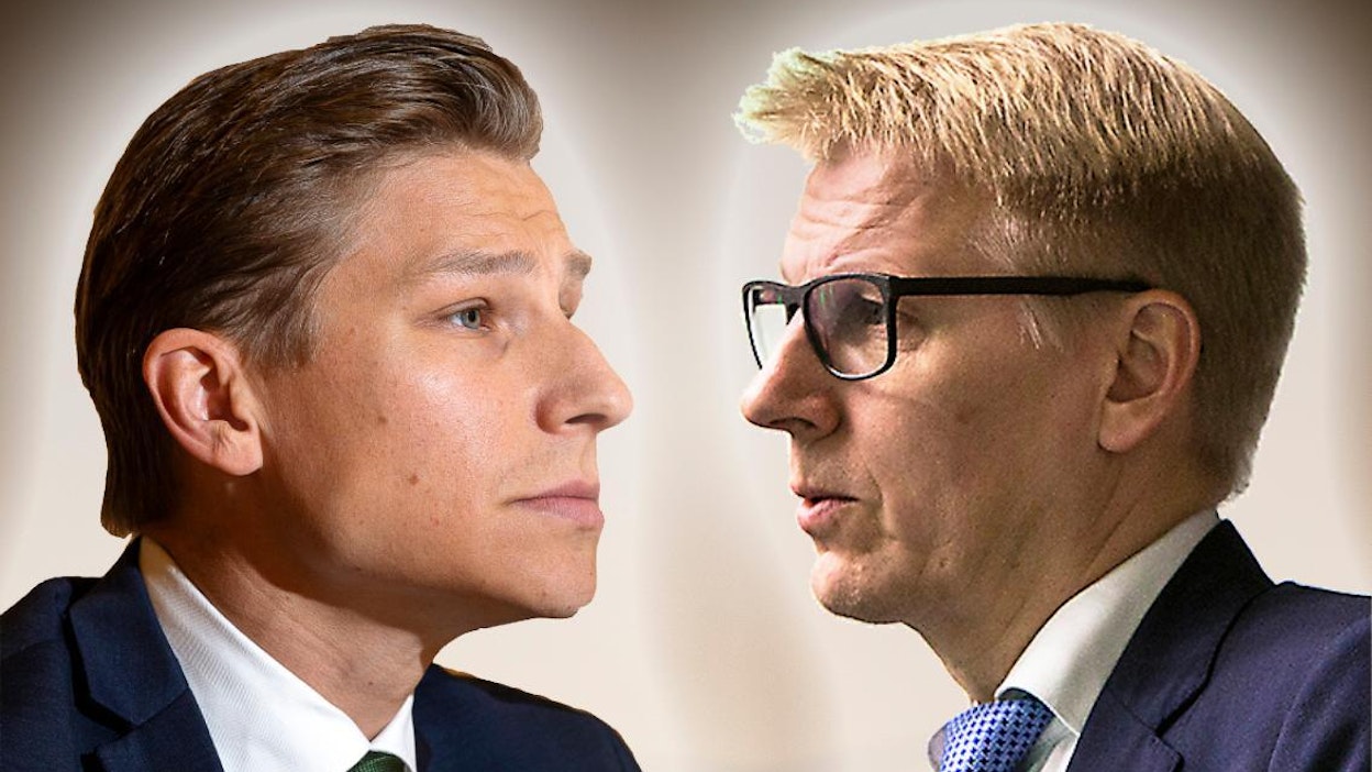 Antti Häkkänen syyttää Kimmo Tiilikaista lunastuslain kaatamisesta. Tiilikainen olisi halunnut laajemman uudistuksen.