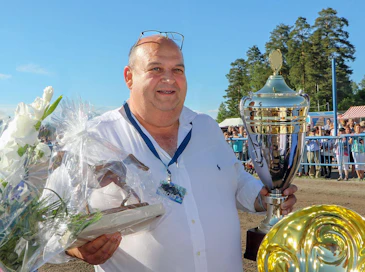 Jean Pascal Bragato iloitsi Kymi GP -voitosta. "Kouvolassa on ollut upea vastaanotto", hän kiitteli.