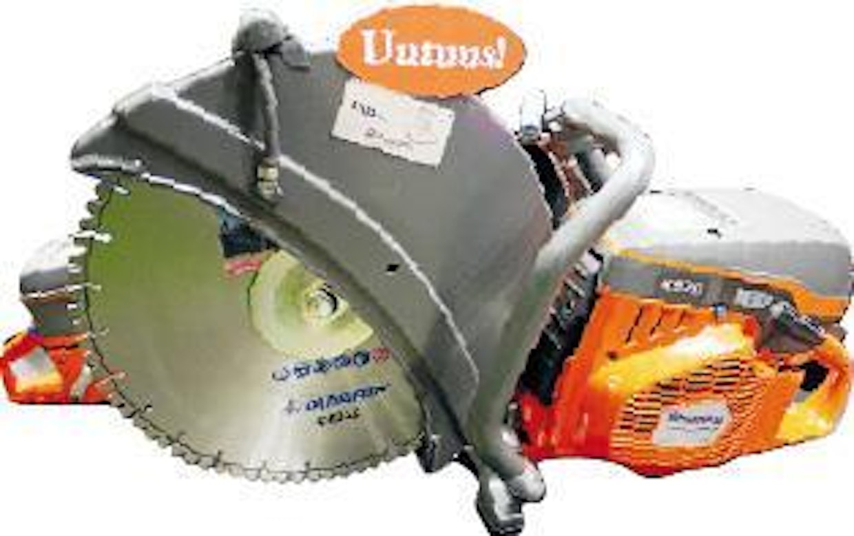 Husqvarna K 970 -laikkaleikkuri on uutuus, jossa on keskipakoisvoimainen ilmanpuhdistus sekä erittäin tehokas tärinävaimennus kahvoissa.