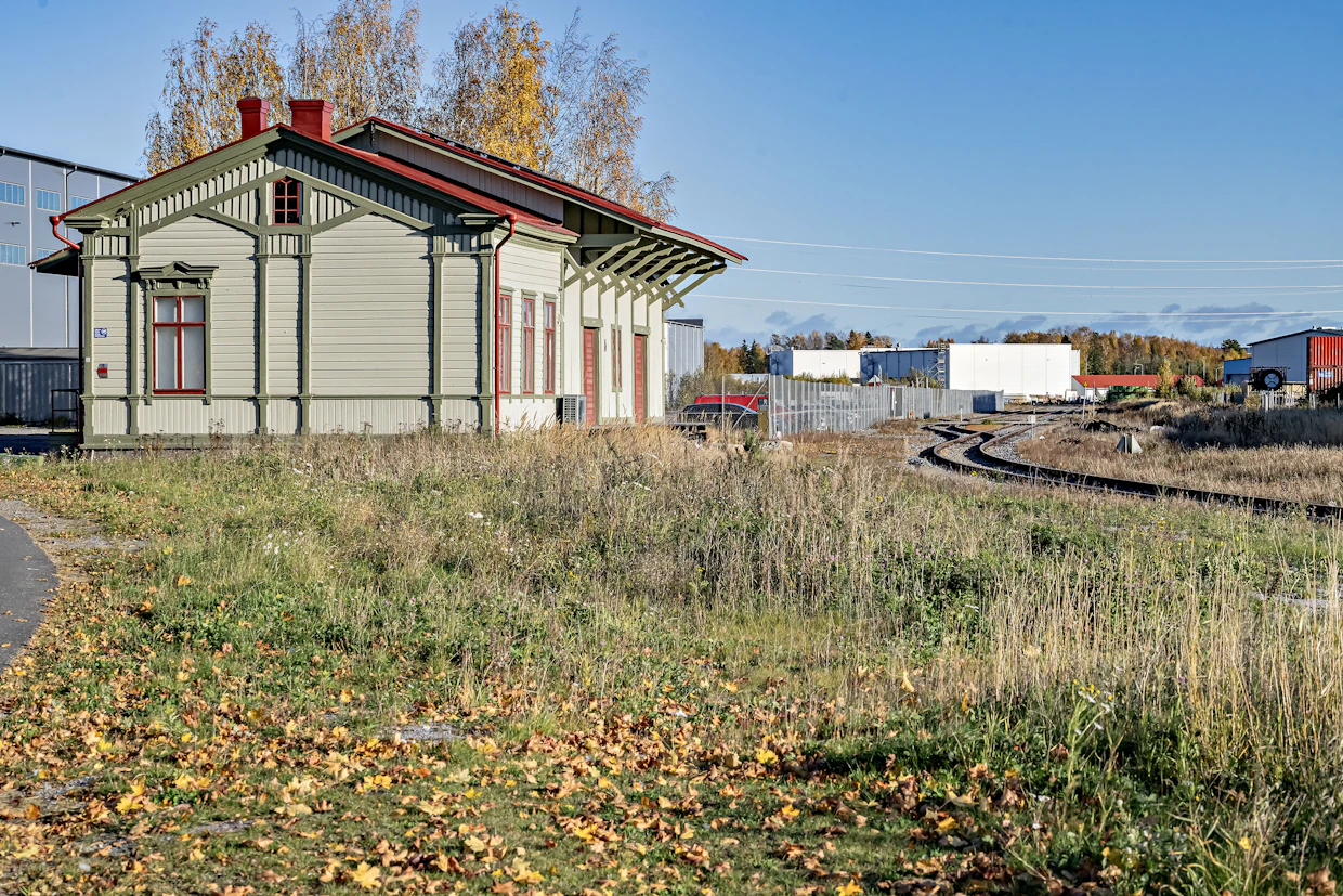 Vaskiluodon vanha asema Vaasassa näki vieraan vallan sotajoukkoja viimeksi syyskuussa vuonna 1940.