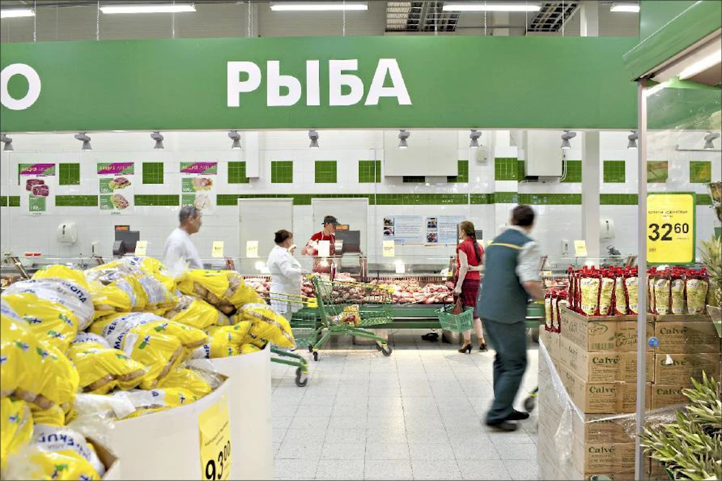 Pietarin 11. Prisma avattiin tämän kuun alussa. Venäjälle on suuntaamassa myös Ruokakesko; tietoja sen ensimmäisistä myymälöistä odotetaan lähipäivinä. Lauri Mannermaa/S-ryhmä
