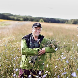 Maanviljelijä Timo Kalima on kokeillut MTK:n hiililaskuria.