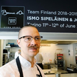 Ismo Sipeläinen sijoittui neljänneksi maailman arvostetuimmassa kokkikilpailussa Bocuse d’Or:ssa viime keväänä Lyonissa.