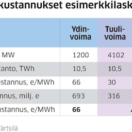 Wärtsilän näkemyksen mukaan Suomeen rakennettaisiin tulevina vuosina runsaasti tuulivoimaa markkinaehtoisesti, jos uusia ydinvoimaloita ei tule.