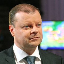 Aiemmin sisäministerinä ja poliisijohtajana toimineen Saulius Skvernelisin odotetaan nousevan Liettuan pääministeriksi. LEHTIKUVA/AFP