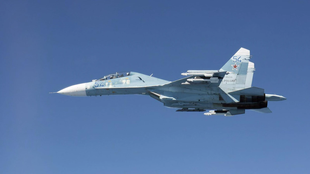 Rajalaitoksen mukaan kaksi venäläistä SU-27-hävittäjää lensi Suomen ilmatilassa noin minuutin ajan ja 10 kilometrin matkan.