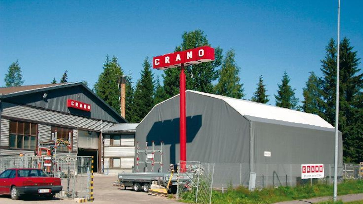 Cramo Oyj:n toimipiste Nummelassa. Täältä ei tosin löydy maansiirtokoneita vuokralle, sillä Cramo on keskittänyt niiden vuokraamisen Juvalle.