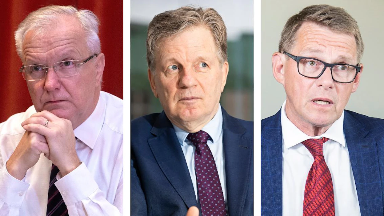 Seppo Kääriäisen mukaan keskustan presidenttiehdokkaaksi tarjotaan ainakin Olli Rehniä, Esko Ahoa ja Matti Vanhasta.