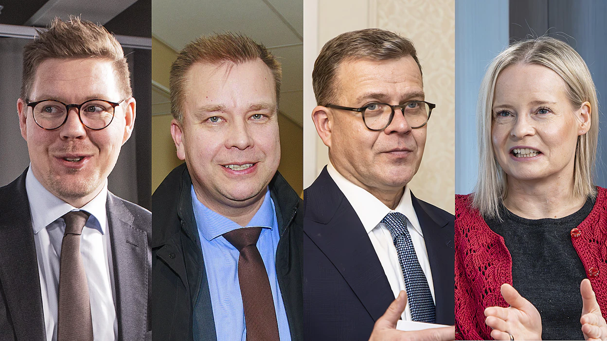 Riikka Purran perussuomalaiset on pudonnut kannatusmittauksissa SDP:n, kokoomuksen ja keskustan kyydistä.