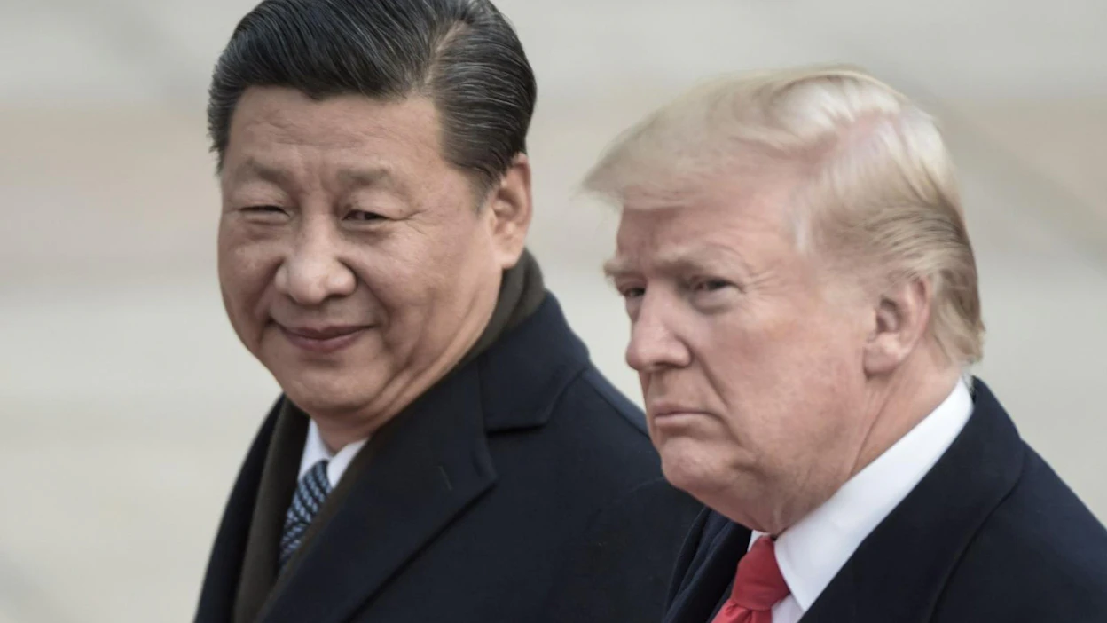 Epävarmuutta on lisännyt Kiinan ja Yhdysvaltain kauppasota, joka näytetään kuitenkin saavan lähiaikoina päätökseen. Kuvassa Kiinan presidentti Xi Jinping ja Yhdysvaltain presidentti Donald Trump. LEHTIKUVA/AFP