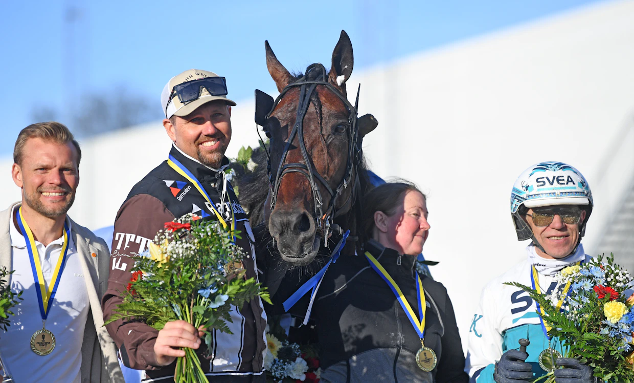 Francesco Zetin viimeisin voitto on Paralympiatravetin finaalista toukokuun alusta. Örjan Kihlström on ajanut valtaosan huippuoriin starteista.