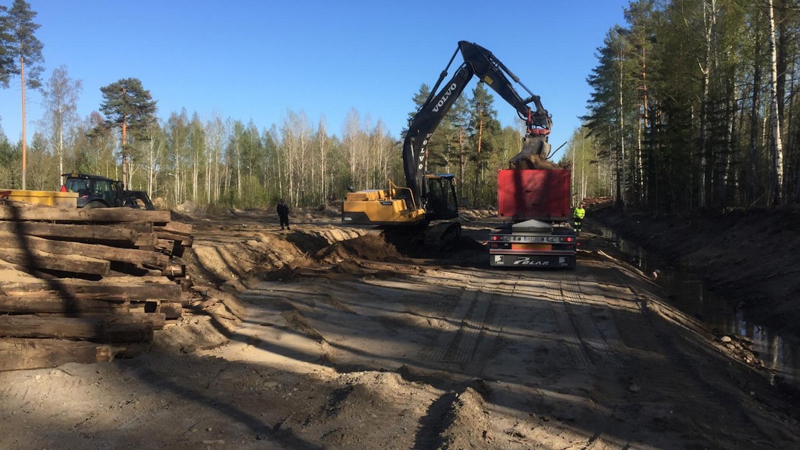 Uuden VVR Woodin puukerrostalotehtaan rakentaminen alkoi toukokuussa Heinolassa maanrakennustöillä.