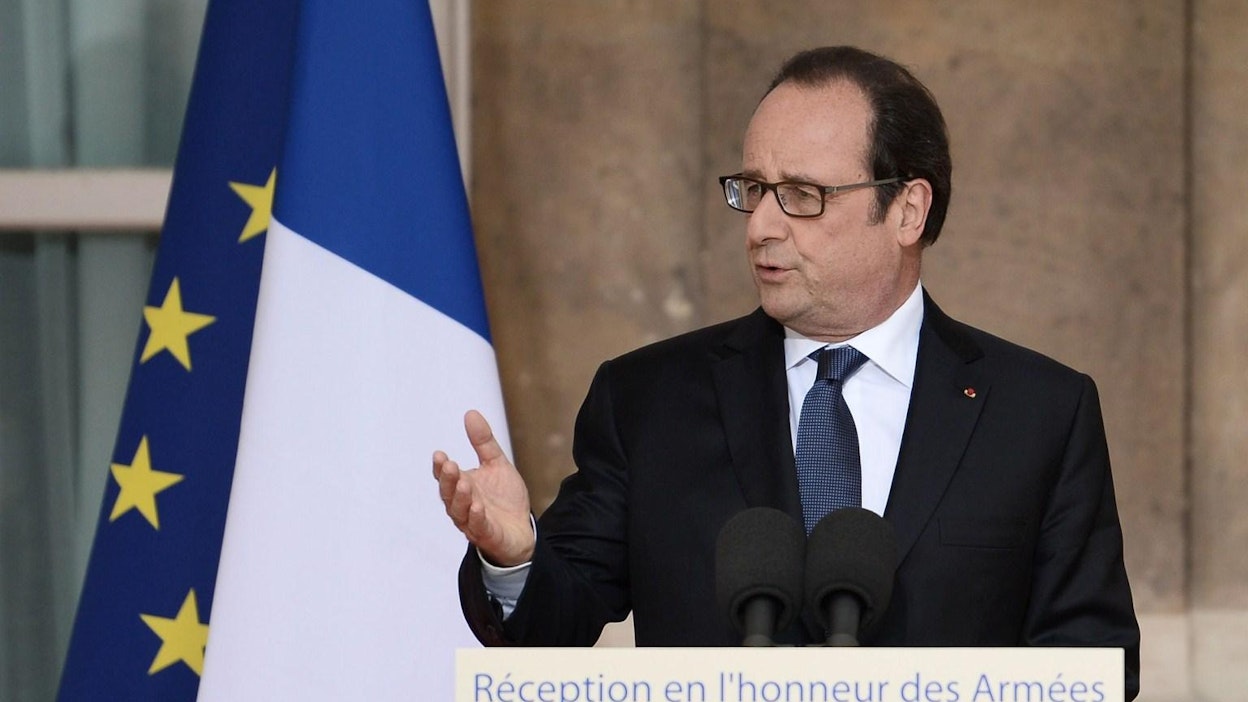 Ranskan presidentti Francois Hollande on jo aiemmin toivonut Britannian kiirehtivän brexit-neuvottelujen aloittamisessa. LEHTIKUVA/AFP