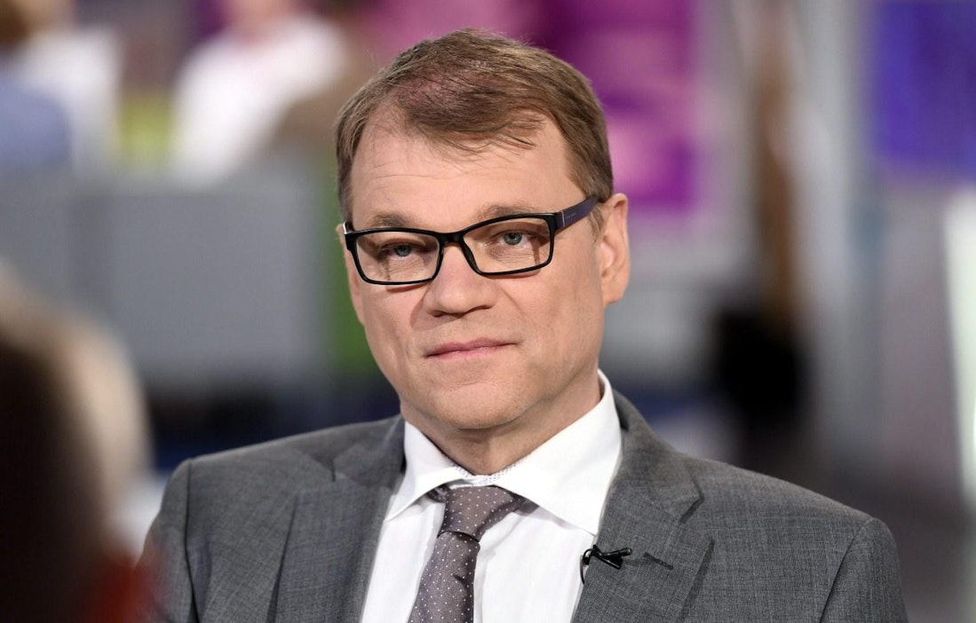 Juha Sipilän keskustan kannatus on nyt 17,7 prosenttia. LEHTIKUVA / Heikki Saukkomaa