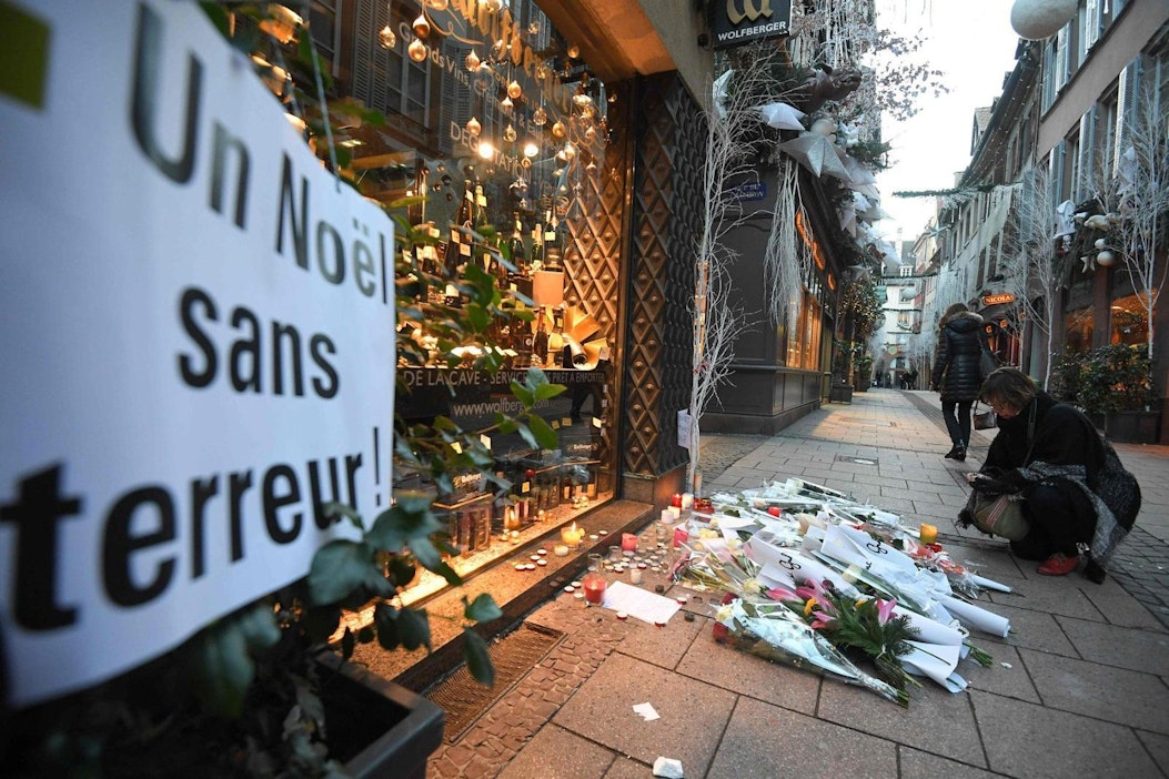 Ampumisessa kuoli kolme ihmistä ja lisäksi yksi on aivokuollut. Haavoittuneita on 12. LEHTIKUVA/AFP