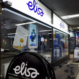 Elisan liikevaihto kasvoi 393 miljoonaan. LEHTIKUVA / Antti Aimo-Koivisto