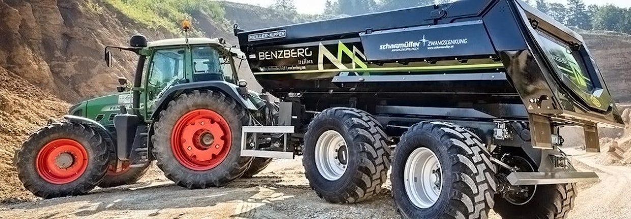 Itävaltalainen perävaunuvalmistaja Benzberg on ottanut Black Bruin -napamoottorit käyttöön tarjotakseen parempaa etenemiskykyä ja turvallisuutta päämarkkina-alueellaan, jossa vuoriston vaativat talviolot ovat arkipäivää. Benzbergin tuotteisiin kuuluvat raskaat traktoriperävaunut aina 68 tonnin tekniseen kokonaismassaan saakka. (JL)