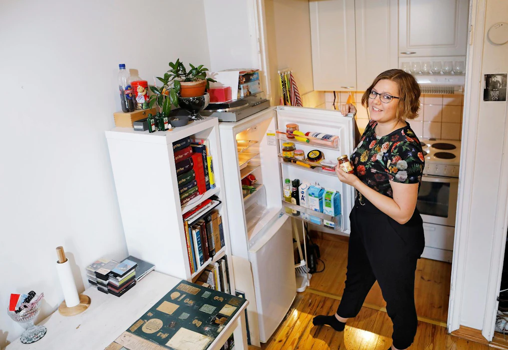 Iida Juntusen jääkaapissa on oltava aina ainakin kahta erilaista chilikastiketta.