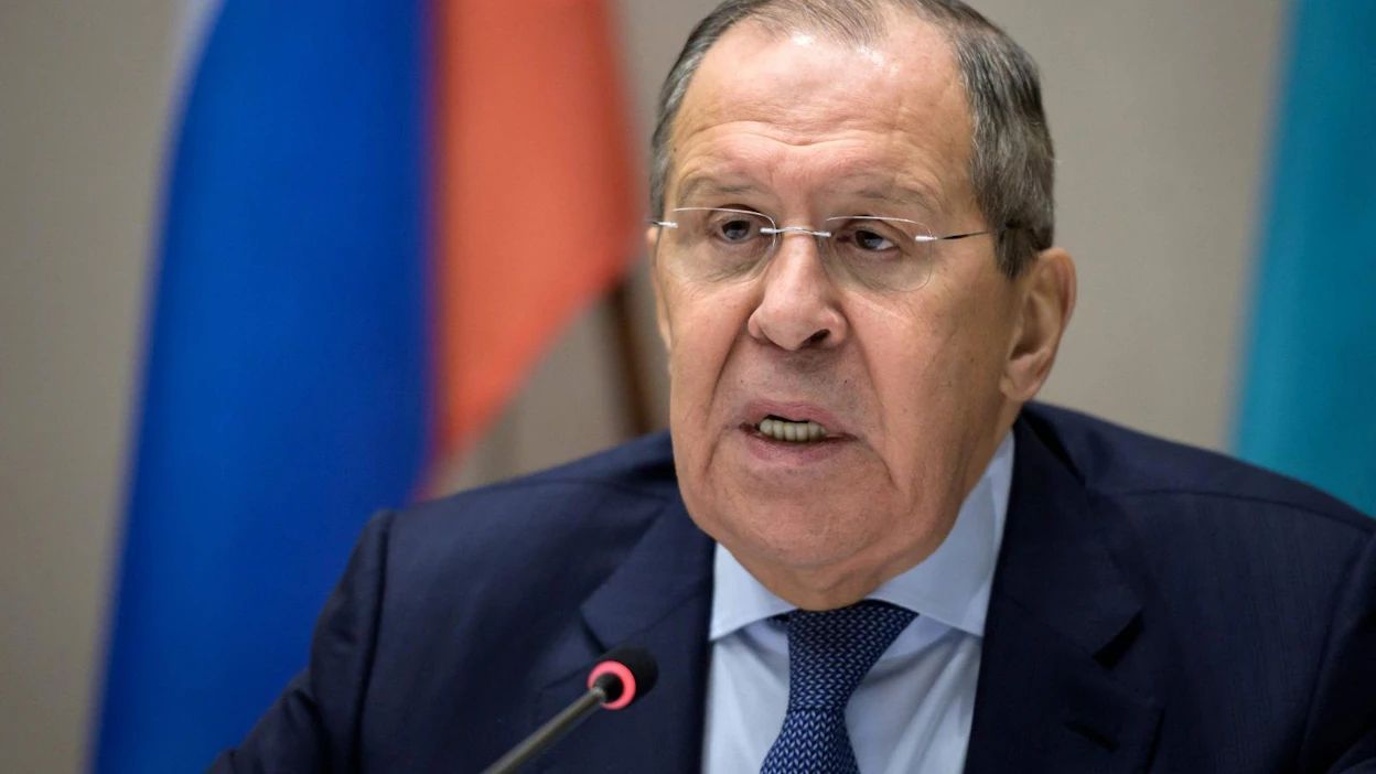 Yhdysvaltojen ulkoministerin Antony Blinkenin on määrä keskustella tänään puhelimitse Venäjän ulkoministerin Sergei Lavrovin kanssa. Lavrov kuvattuna lehdistötilaisuudessa Genevessä tammikuussa. LEHTIKUVA/AFP
