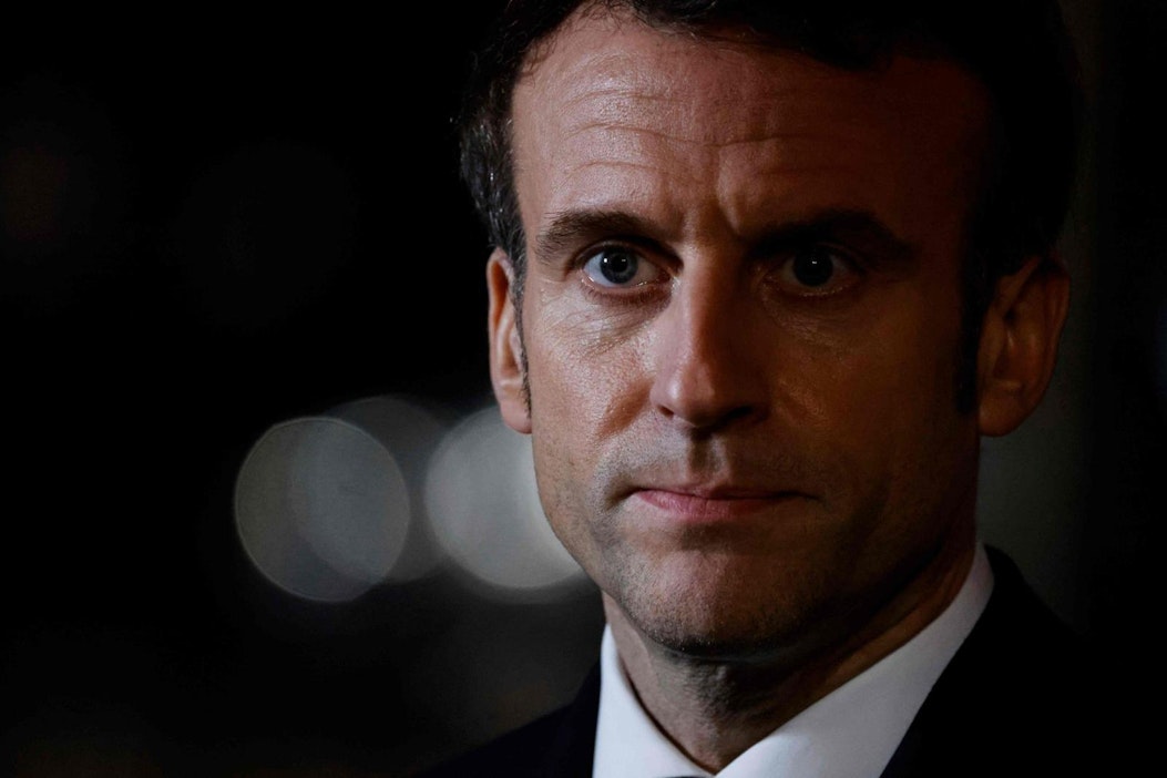 Ranskan presidentti Emmanuel Macron. LEHTIKUVA / AFP