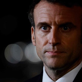 Ranskan presidentti Emmanuel Macron. LEHTIKUVA / AFP