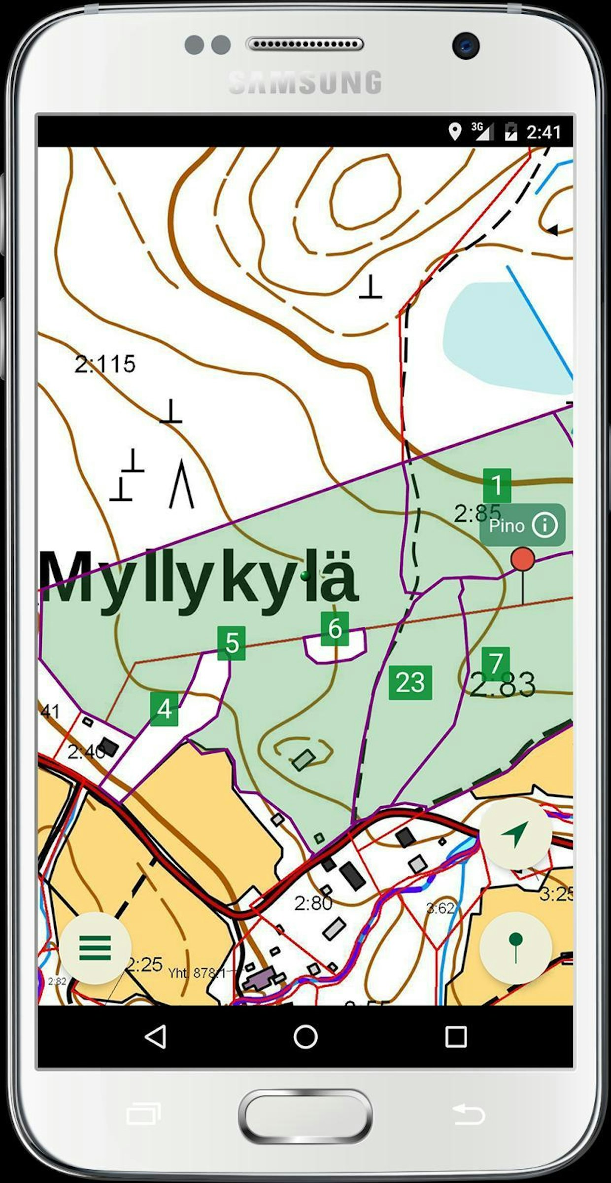 Uuden kohteen lisäämiseen riittää pari painallusta. Kuvassa Metsä¬selain.