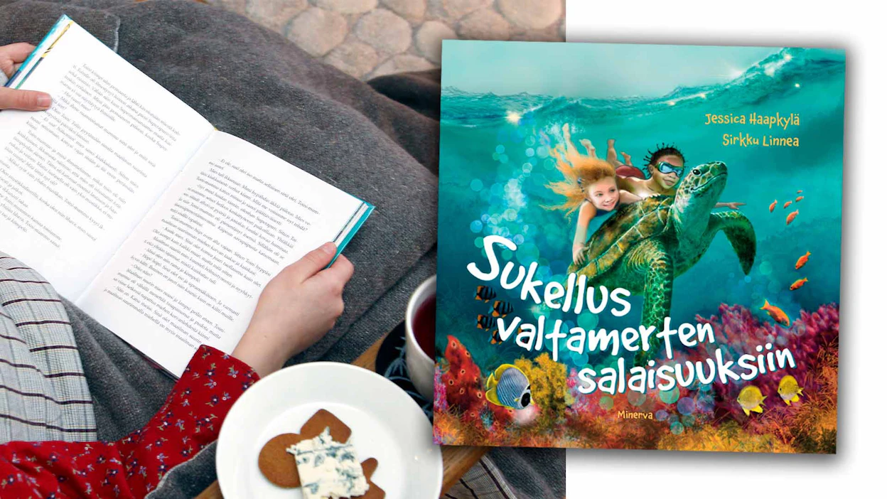 Jessica Haapkylä & Sirkku Linnea: Sukellus valtamerten salaisuuksiin. 2024. Minerva. 59 sivua.
