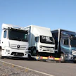 Daimlerin sähköisen malliston rungon Suomessa muodostavat eActros sekä toisen sukupolven Fuso eCanter.