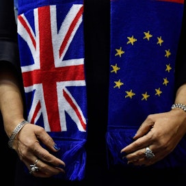 EU:n pääneuvottelijan Michel Barnierin mukaan lukossa olevissa neuvotteluissa pallo on tällä hetkellä Britannialla. LEHTIKUVA / AFP