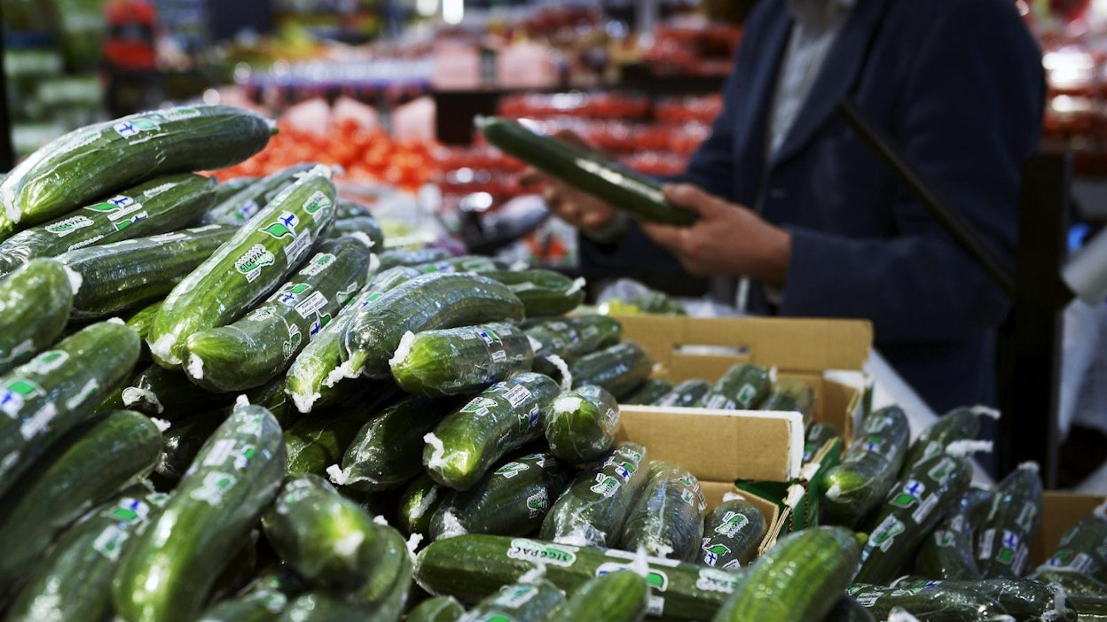 Inflaatiota kiihdytti muun muassa vihannesten kallistuminen. LEHTIKUVA / Emmi Korhonen