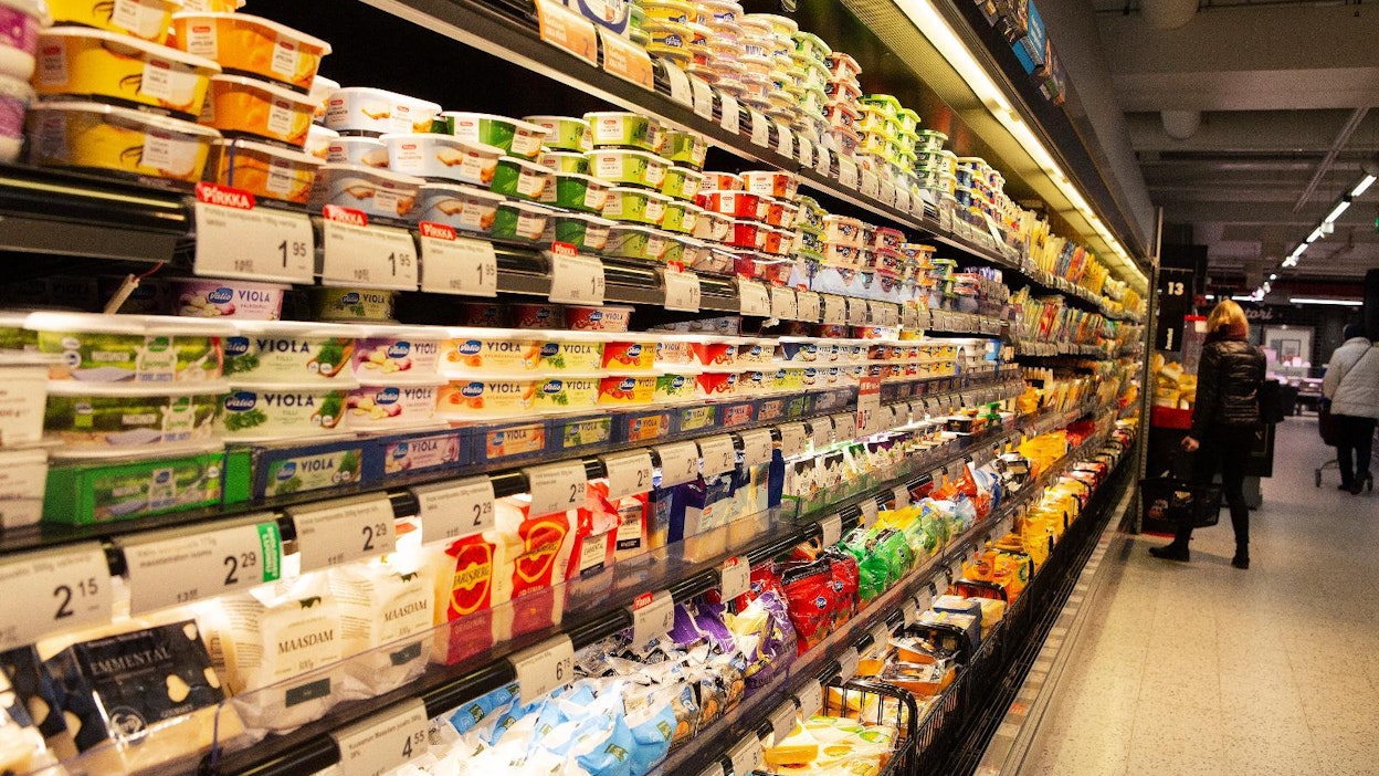 Palvelualojen ammattiliiton jäseniä työskentelee muun muassa kaupoissa.