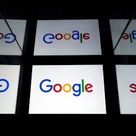Google kertoi satojen miljoonien lisäinvestoinneista Suomeen. LEHTIKUVA / AFP