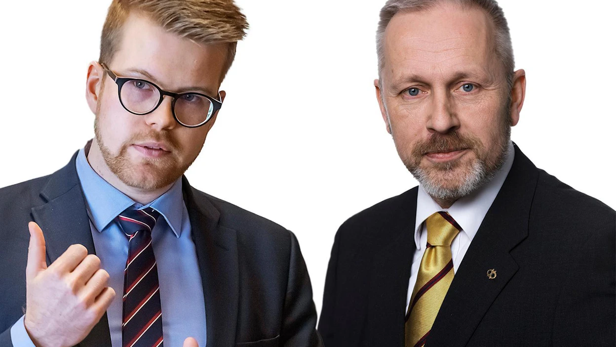 Risto Lahti ja Veikko Kemppi lataavat tiukan vaatimuslistan tiskiin. Tilojen maksukyky pitäisi turvata ja pidemmän aikavälin kannattavuus saada toimivaksi.
