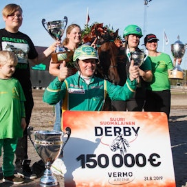 Derby-voitto on nykyään arvoltaan 150 000 euroa. Onko se jo liikaa suhteessa muihin ravipalkintoihin?
