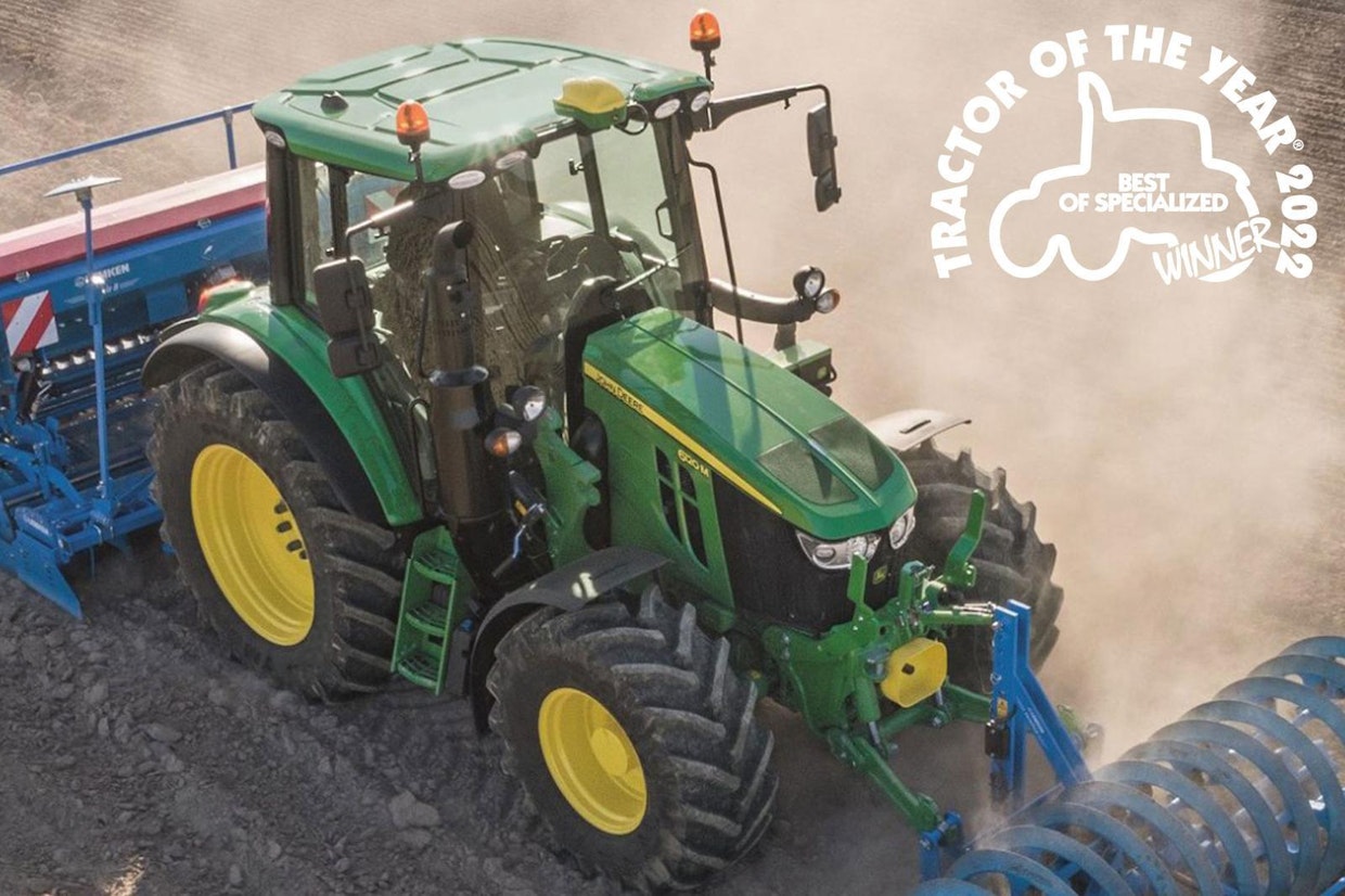 Best Utility -sarjan voitti John Deere 6120 M AutoPowr-traktorillaan.