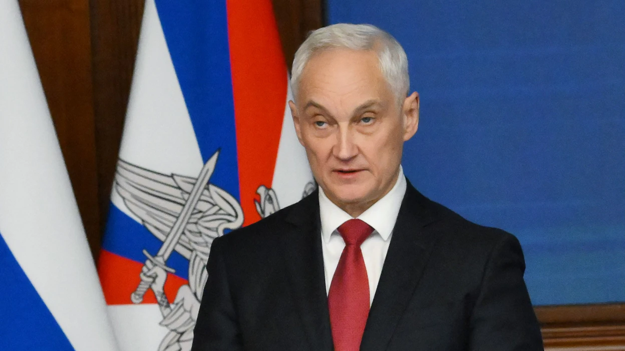 Arkistokuvassa Venäjän puolustusministeri Andrei Belousov. Kuvan on välittänyt Venäjän valtiollinen uutistoimisto Sputnik, eikä kuvan aitoutta ole voitu todentaa.