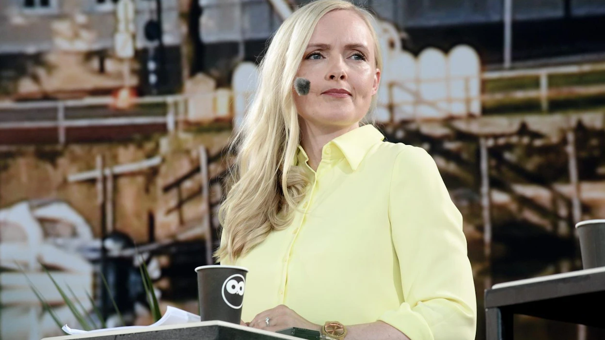 Vihreiden nykyinen puheenjohtaja, sisäministeri Maria Ohisalo on jäämässä perhevapaalle joulukuussa. Hän on ilmoittanut hakevansa jatkokautta puolueen johdossa. LEHTIKUVA / MIKKO STIG
