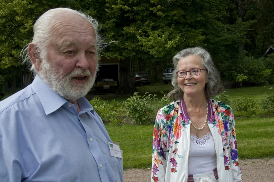 Antti ja Maria Aarnio-Wihuri viettävät itsenäisyyspäivää kotona perinteiseen tapaan.