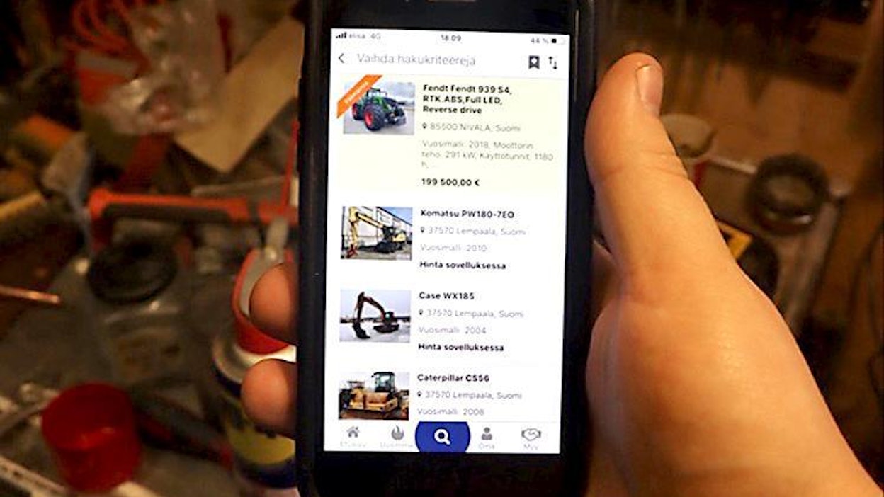 Traktorpool-palvelua käytetään eniten mobiilisti. Suomenkielinen Traktorpool on osa Koneviestiä julkaisevan Viestimedian palvelukokonaisuutta.